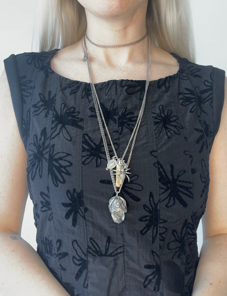 goti crystal pendant necklace