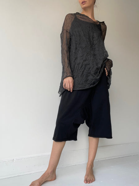 rundholz mainline sheer pullover