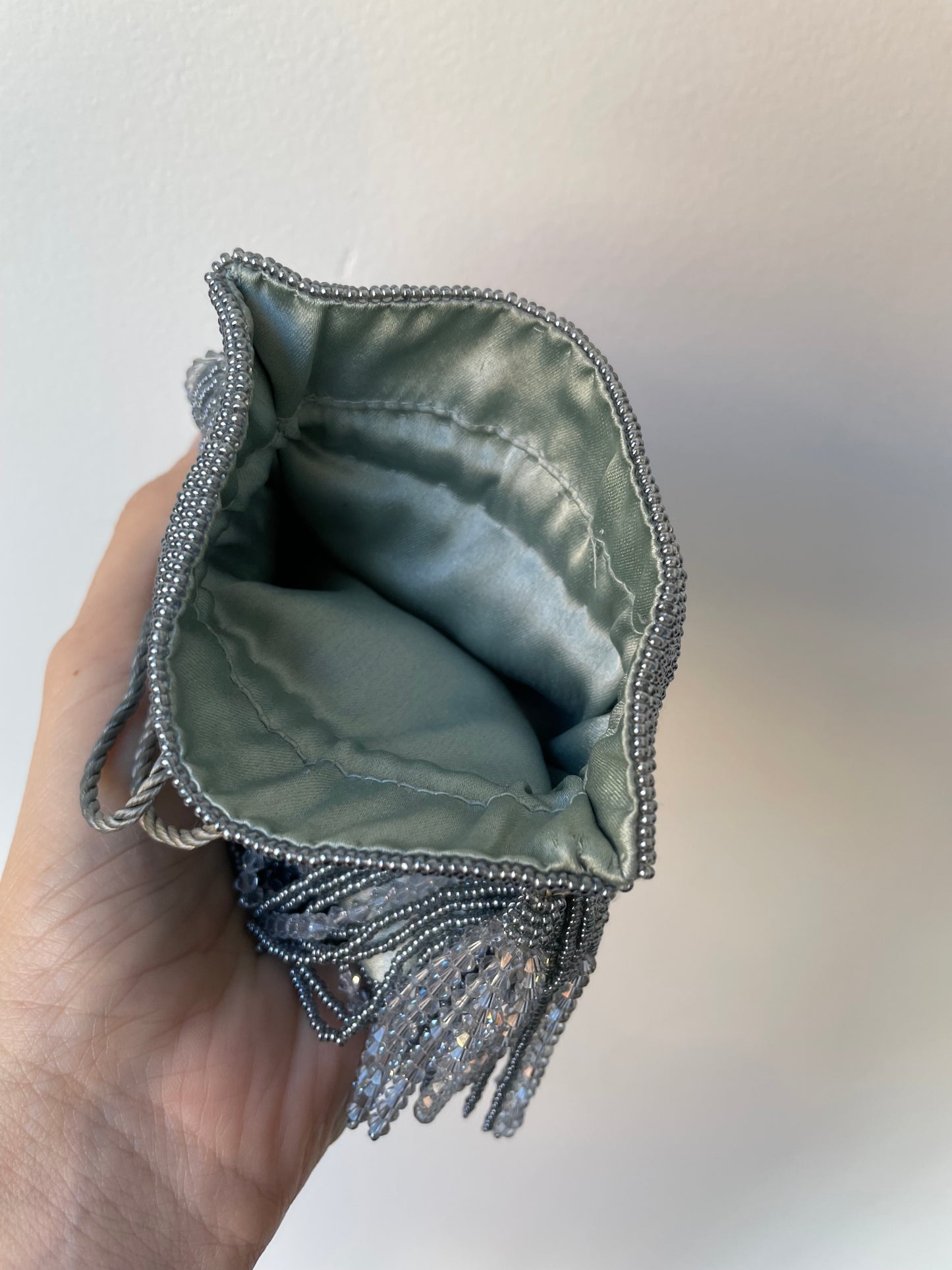 vintage tiny beaded purse