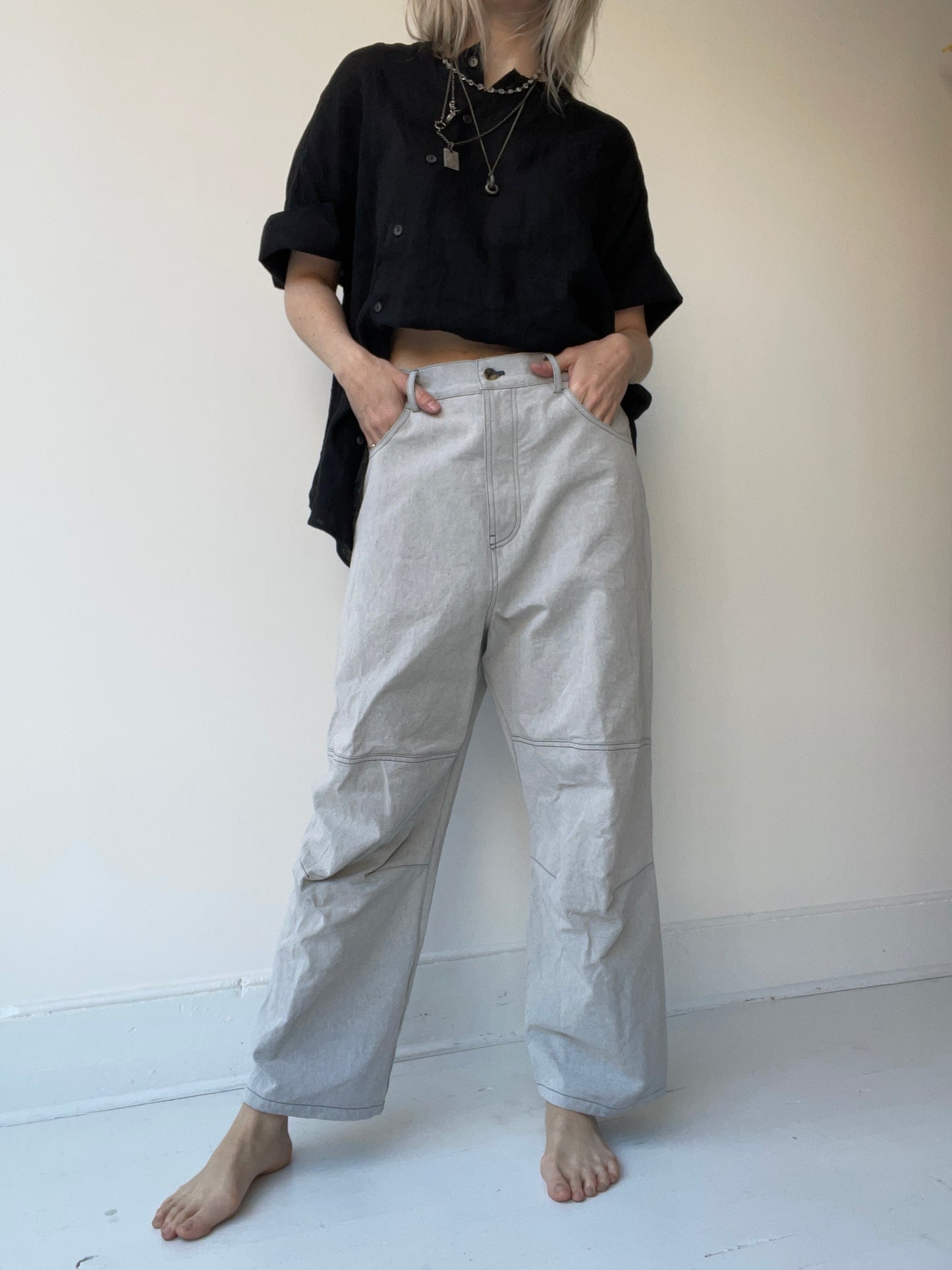 forme d’expression skewed 5 pocket pants