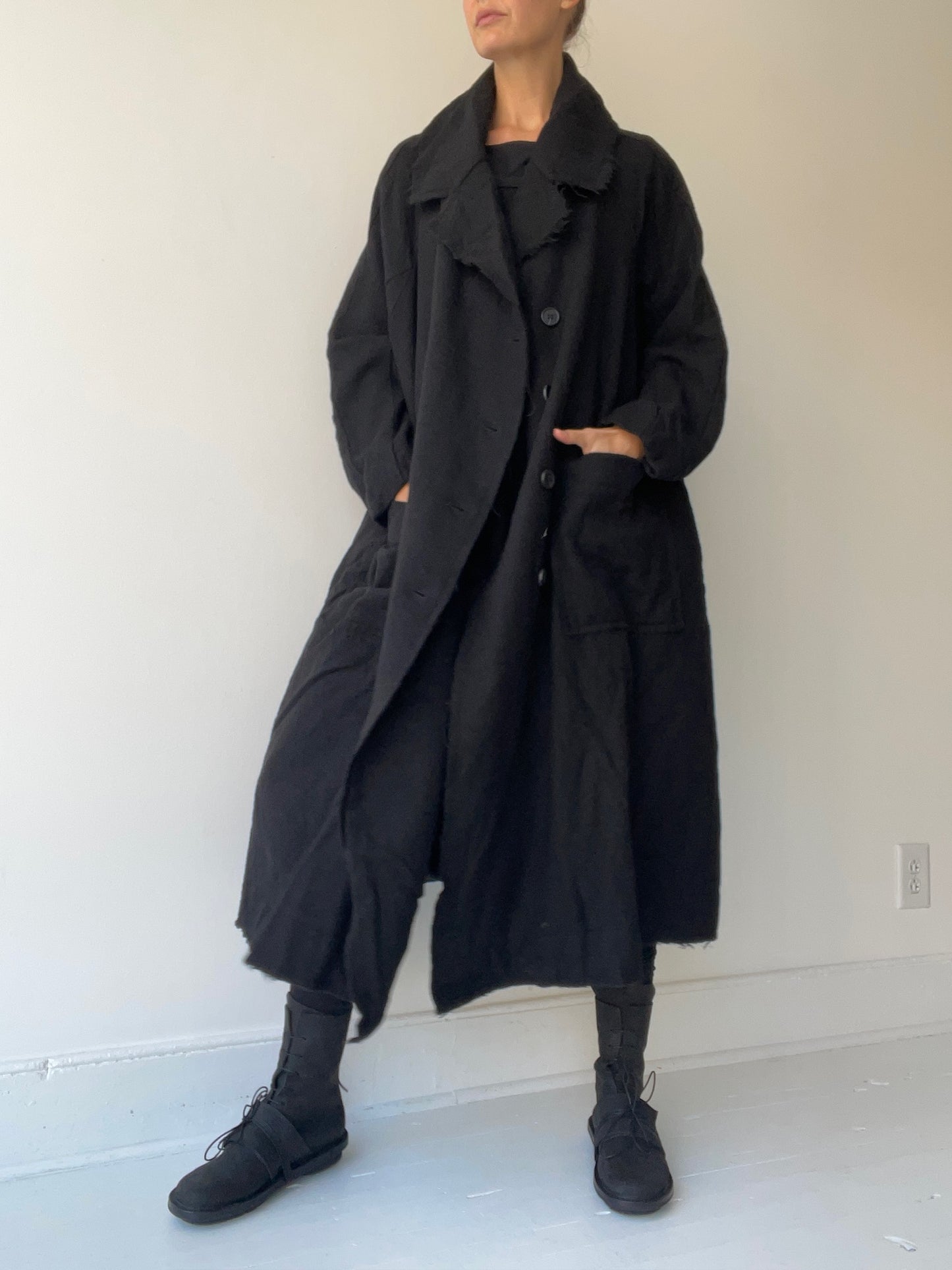 rundholz black label kaia wool coat