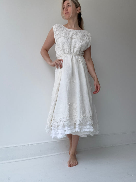 krista larson lace applique slip
