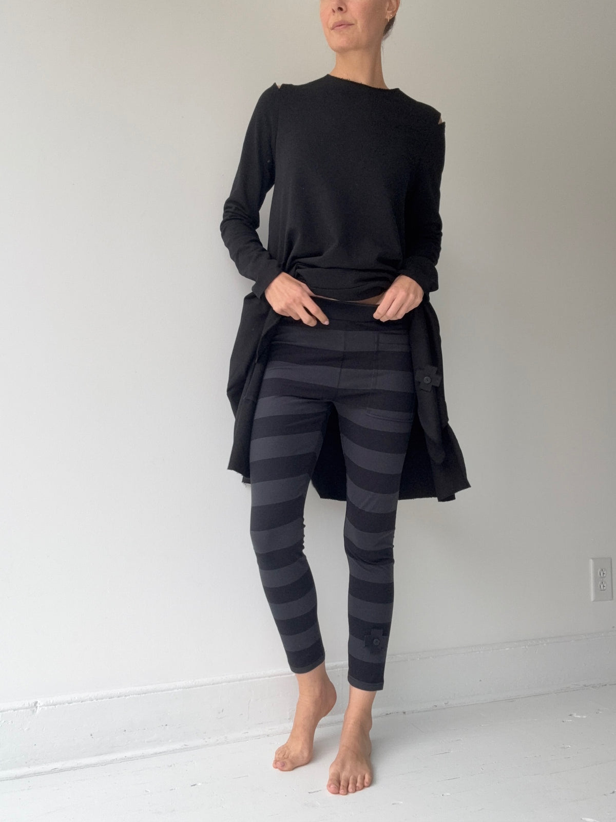 plü widestripe leggings