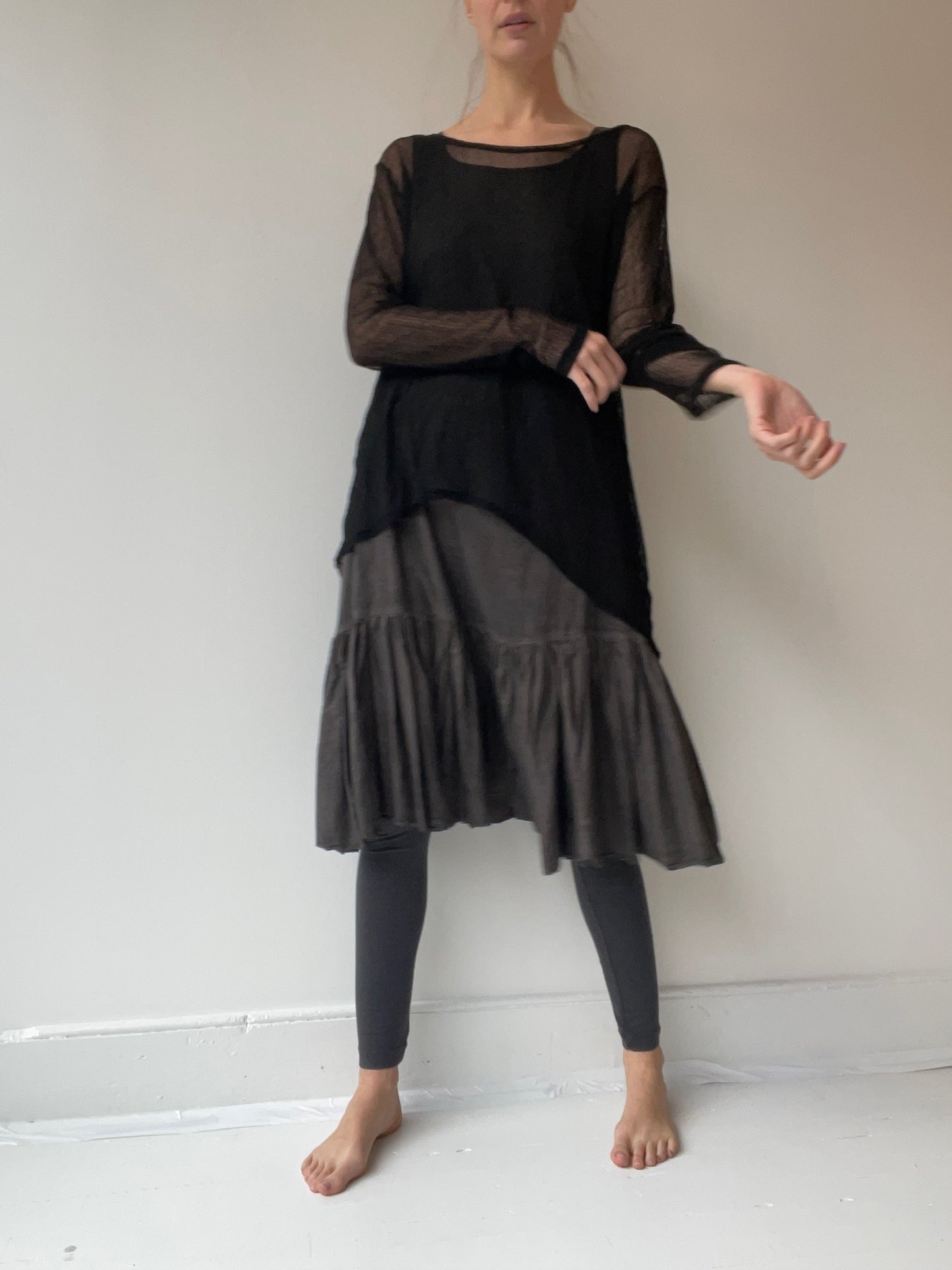preloved mesh tunic