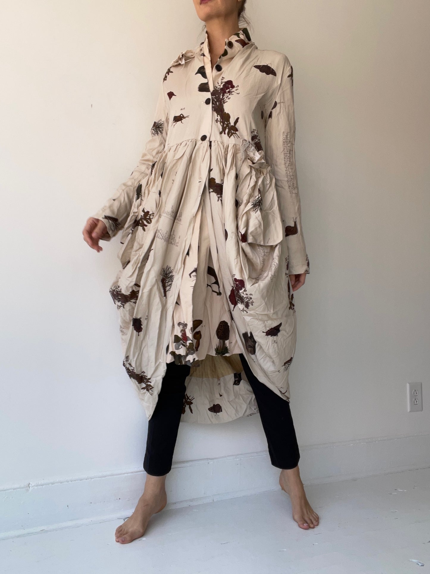 aleksandr manamïs treasury drape coat