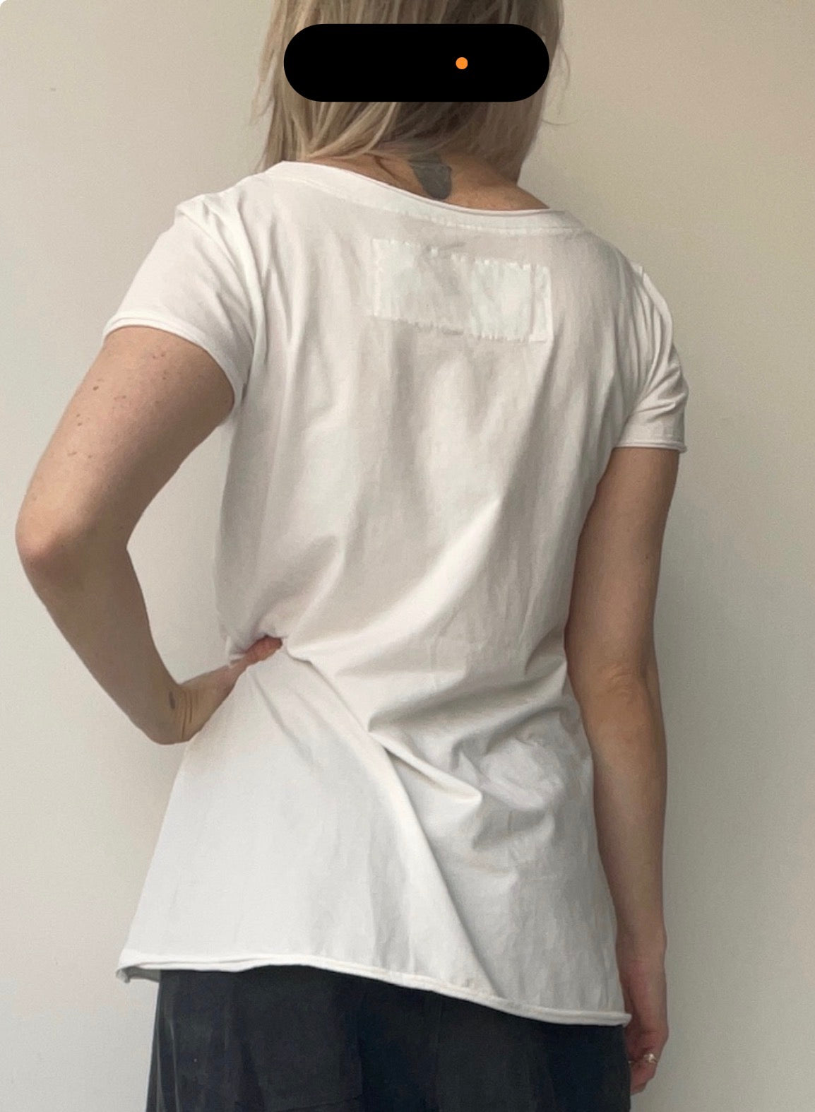 rundholz black label off white tee