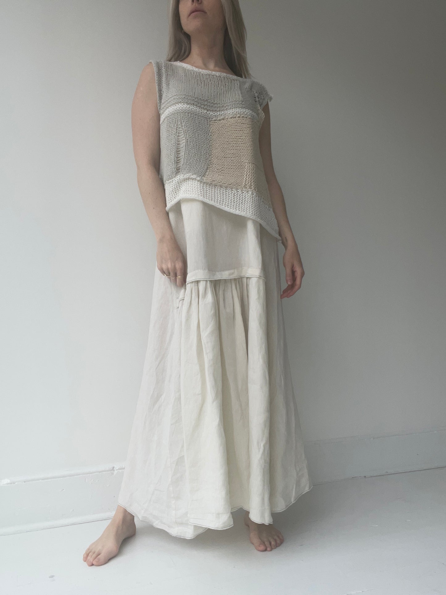 umit unal ivory dress