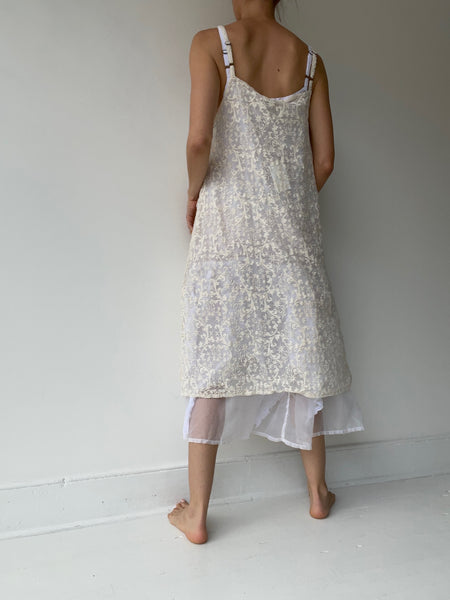 krista larson embroidered plain slip