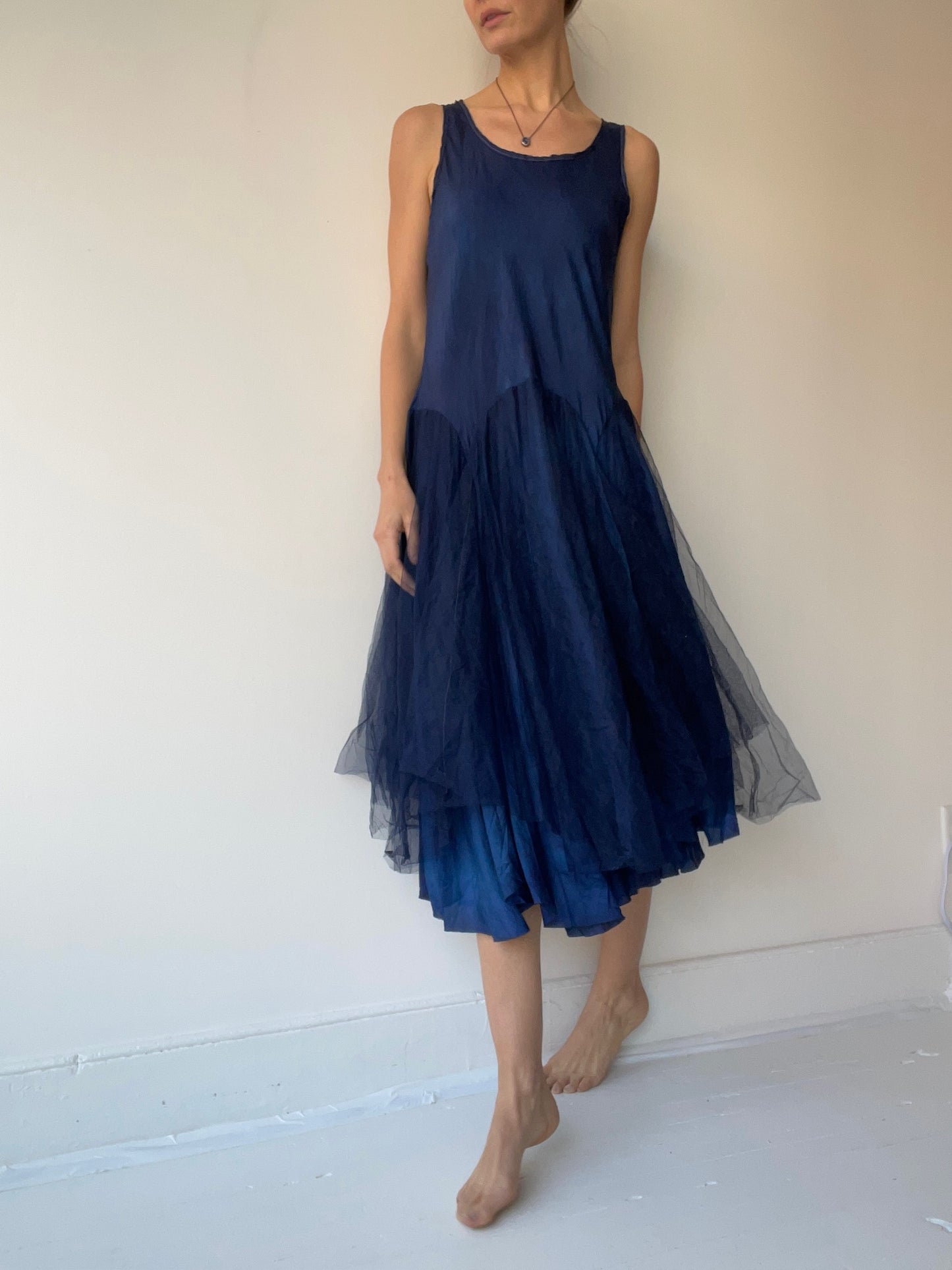 tulle garden dress