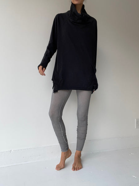 rundholz black label mock neck pullover