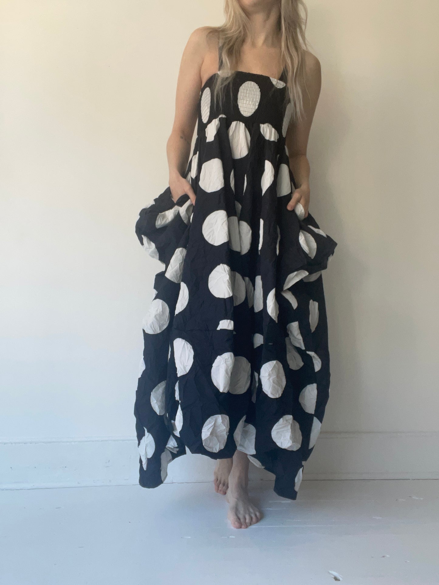 polka plü t dress luxe