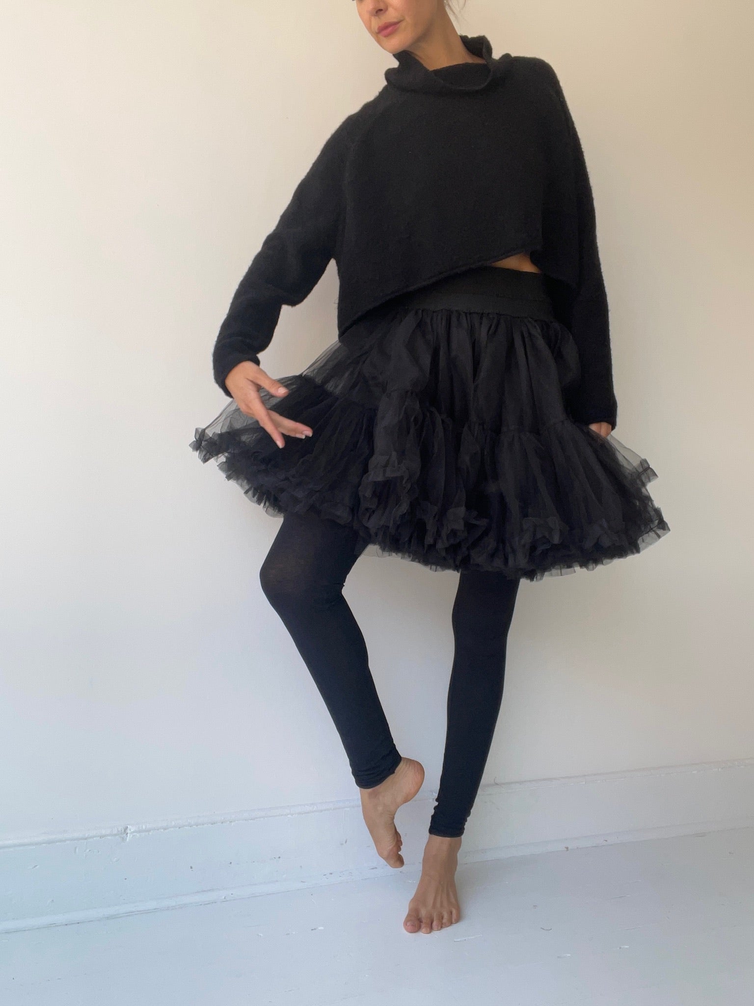 a plü mini tutu skirt with 100% polyester