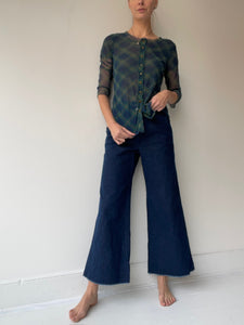 french tulle cardigan