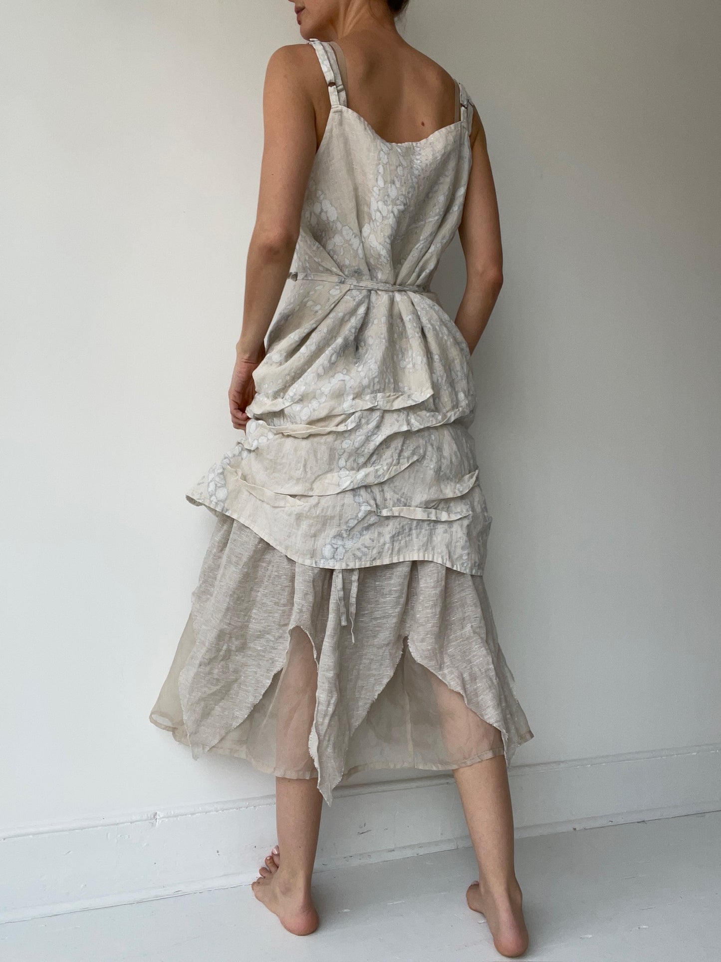 krista larson batik short wavey slip