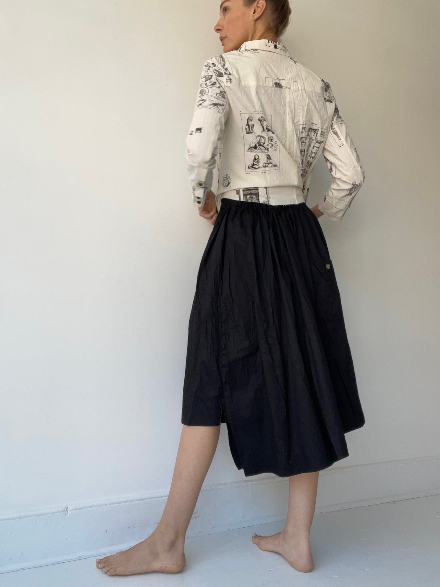 aleksandr manamïs asymmetric skirt