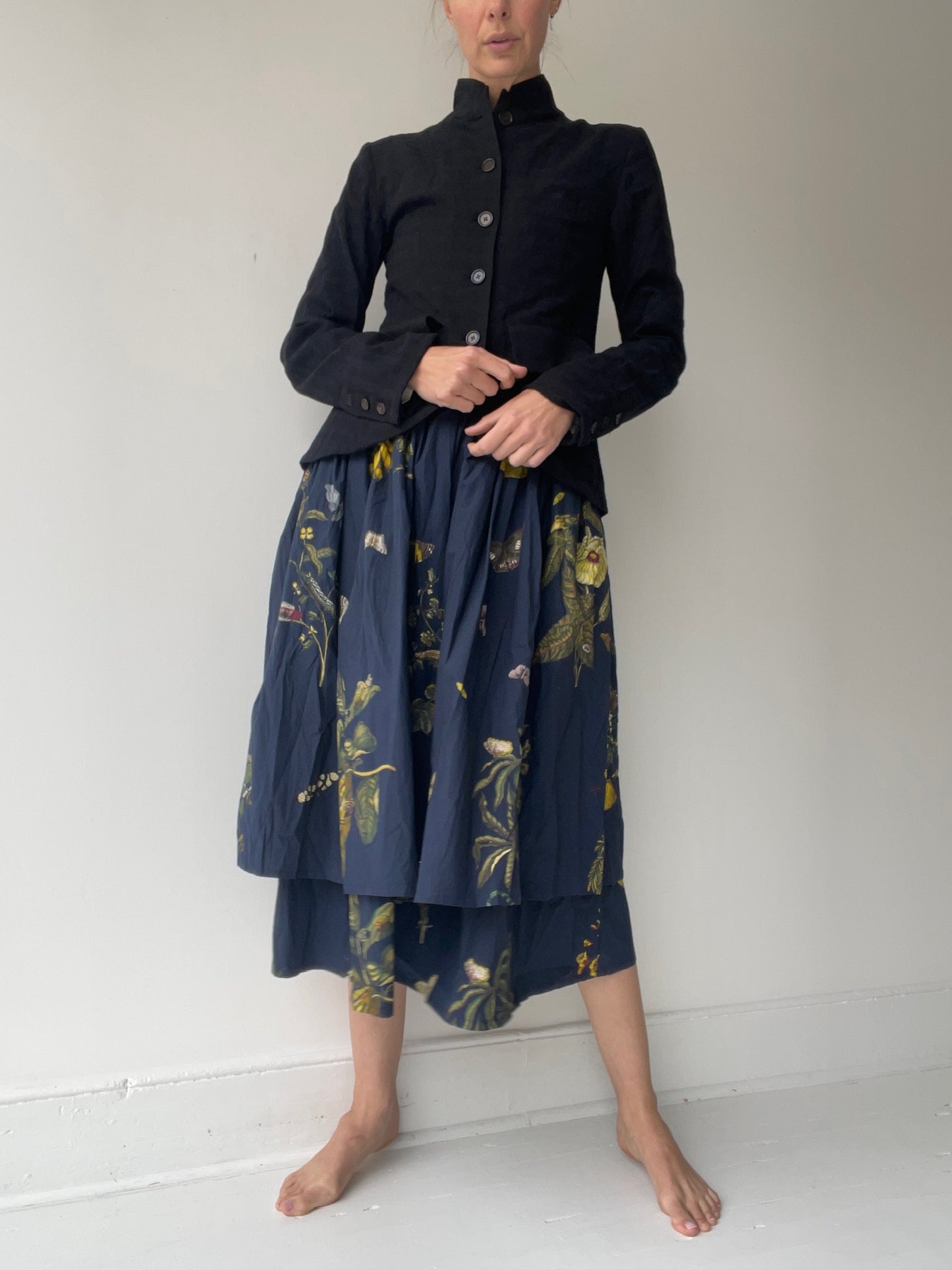 aleksandr manamïs double layer skirt