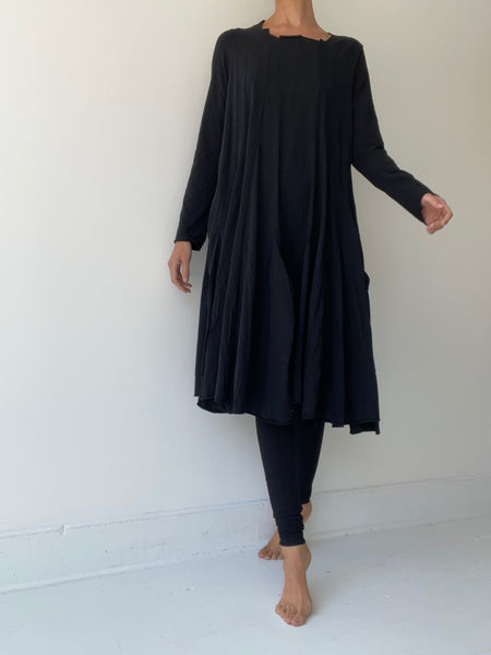 rundholz black label seam pleat dress