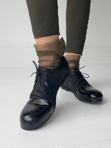 dipped oxford shoe