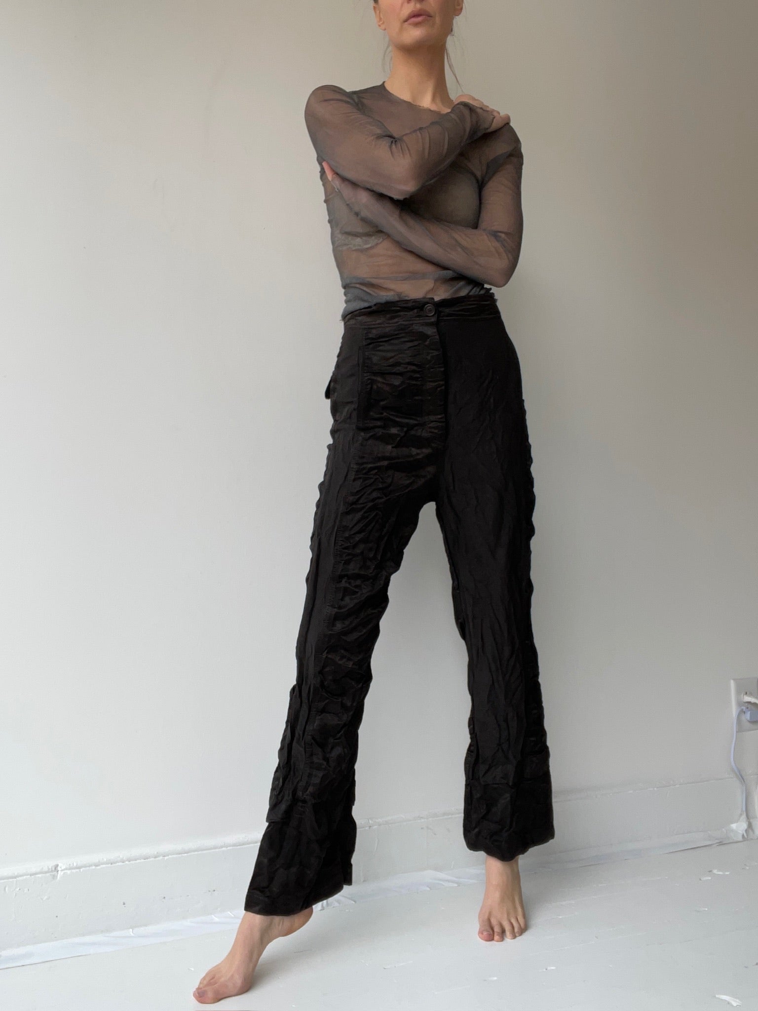 a rundholz dip mesh tee top