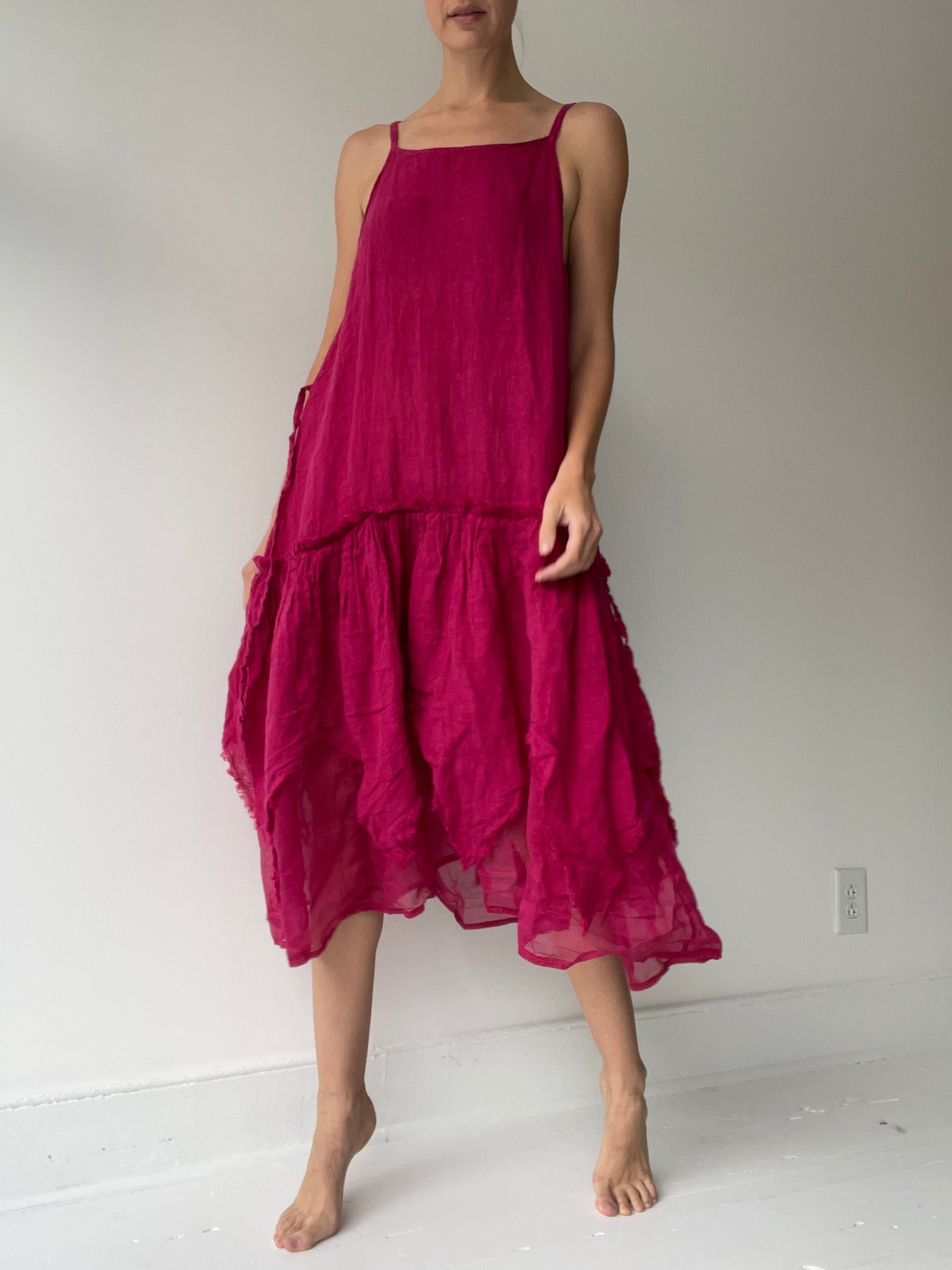 a long vintage slip by krista larson 100