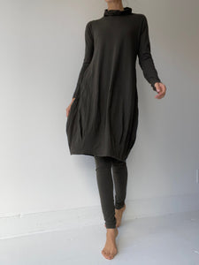 rundholz black label mock neck dress