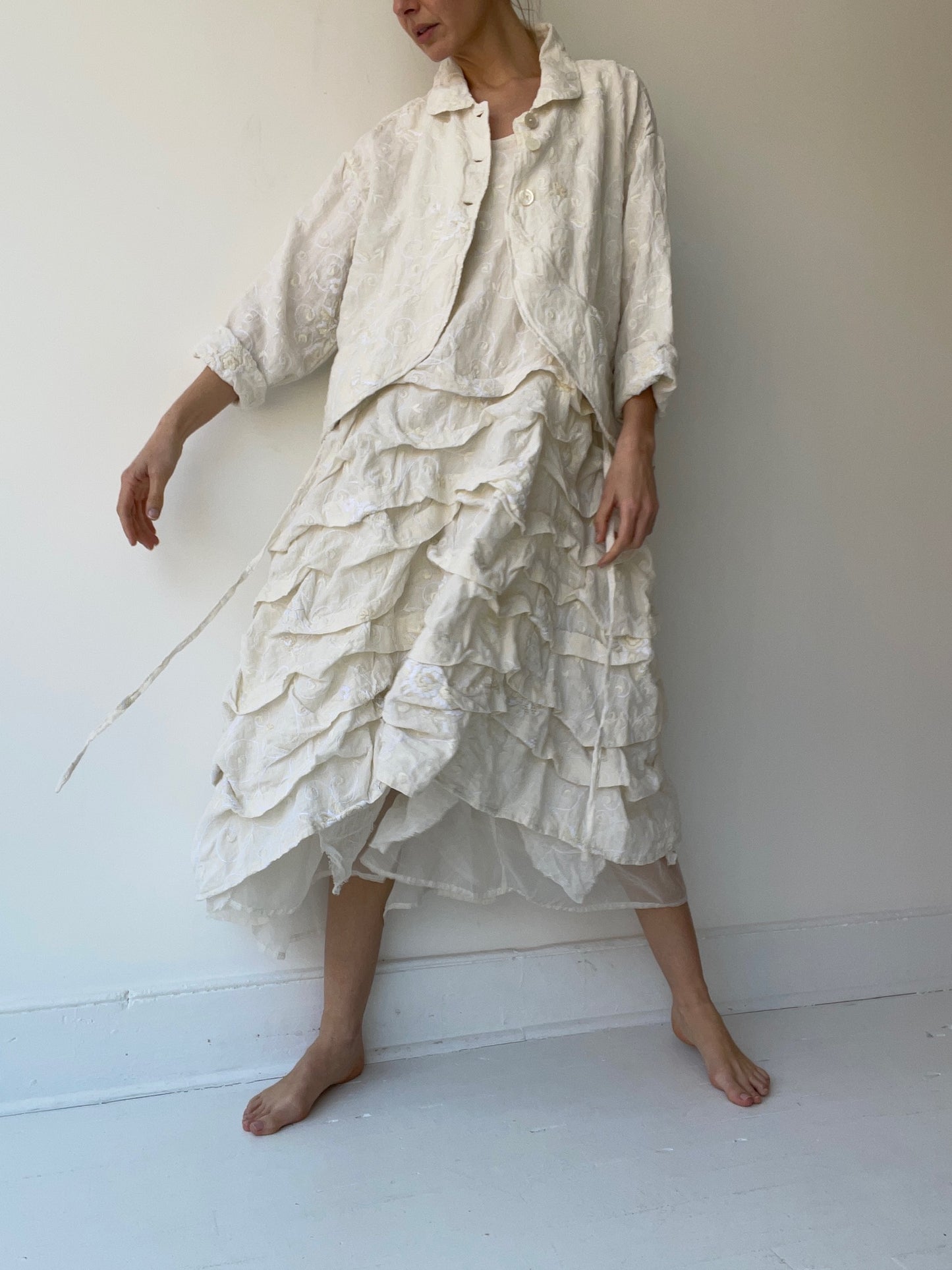 krista larson cream dragonfly jacket