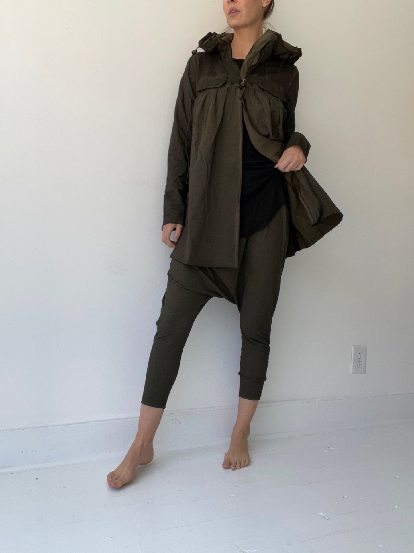 pleat jacket