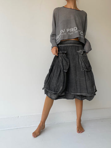 coal skirt