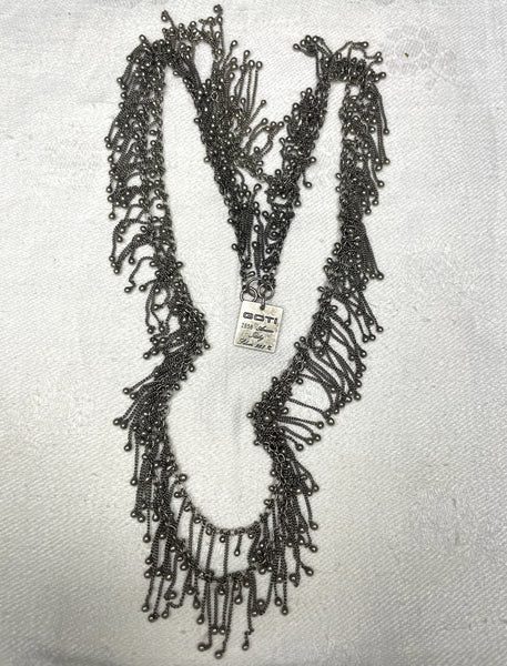 goti drop fringe necklace