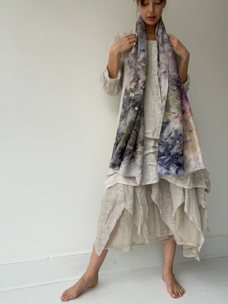 maria maurio grays silk scarf