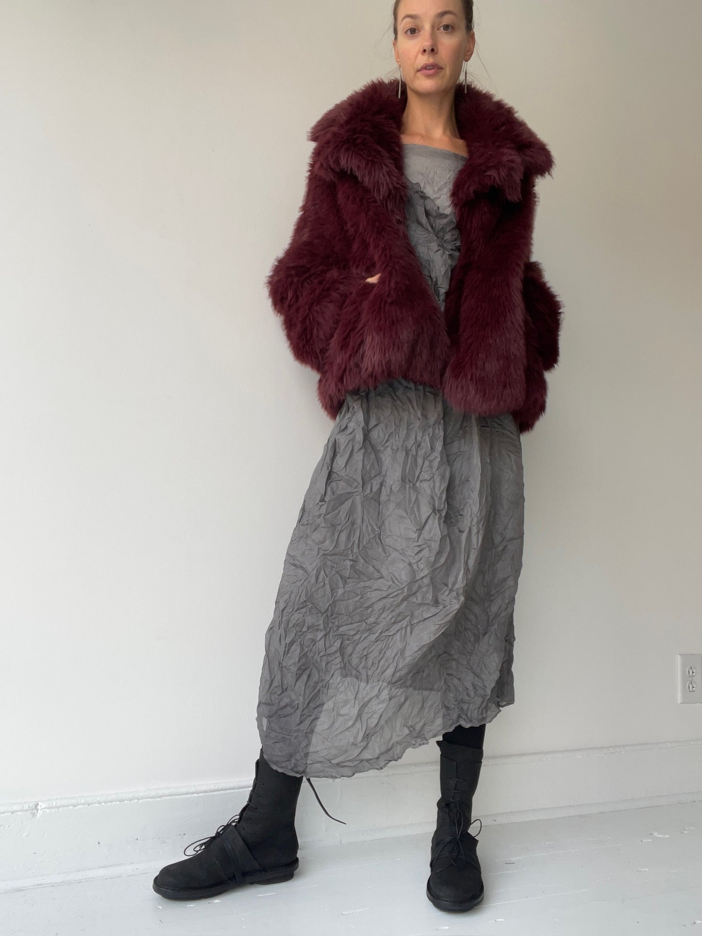 rundholz black label faux fur jacket