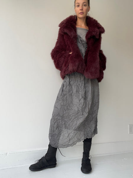 rundholz black label faux fur jacket