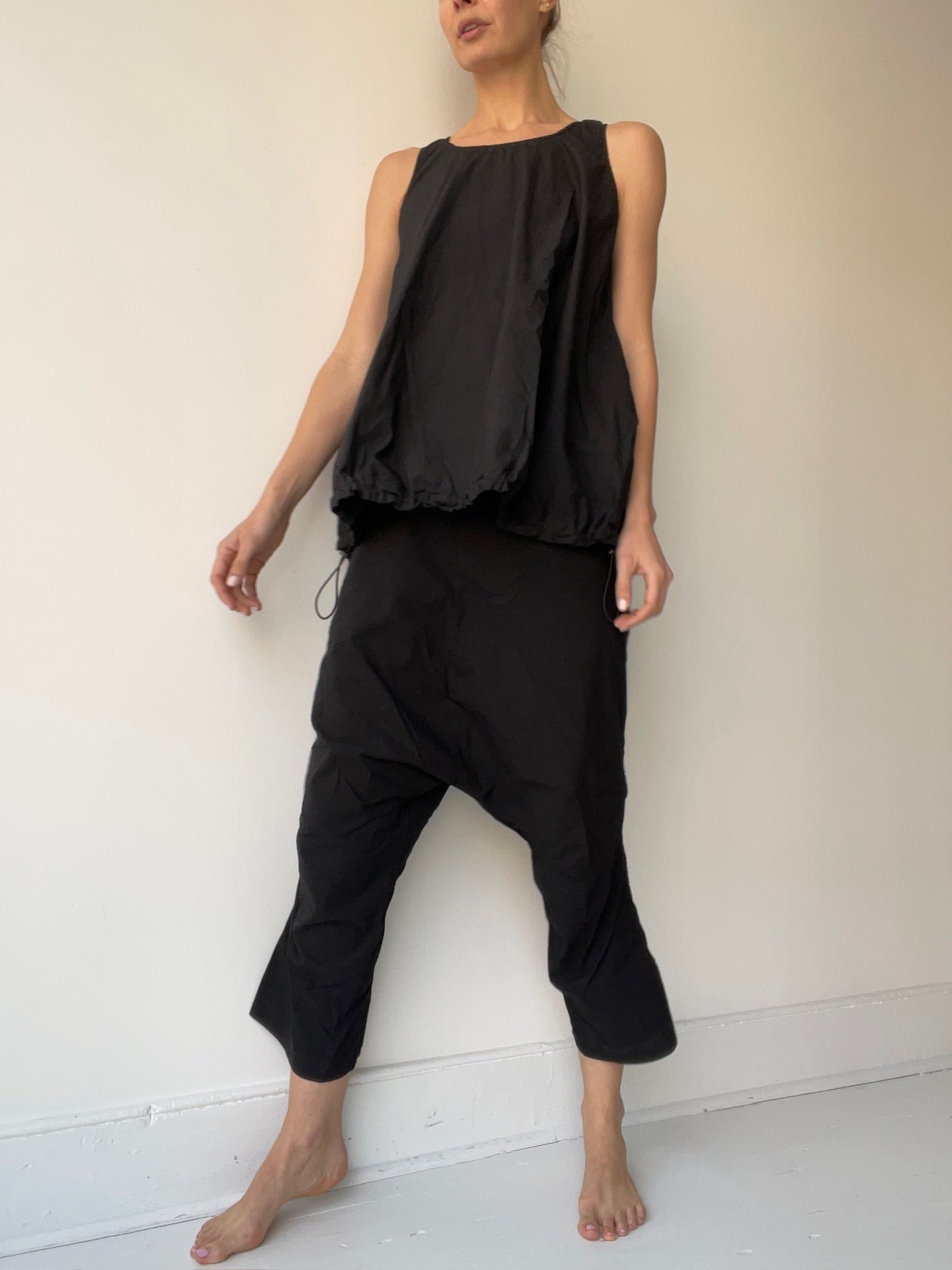 a rundholz dip cord top with 100% cotton