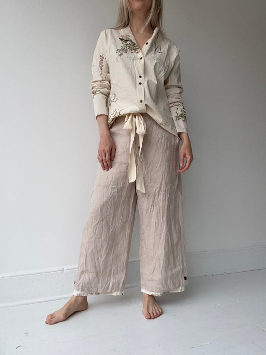 aleksandr manamïs collarless shirt