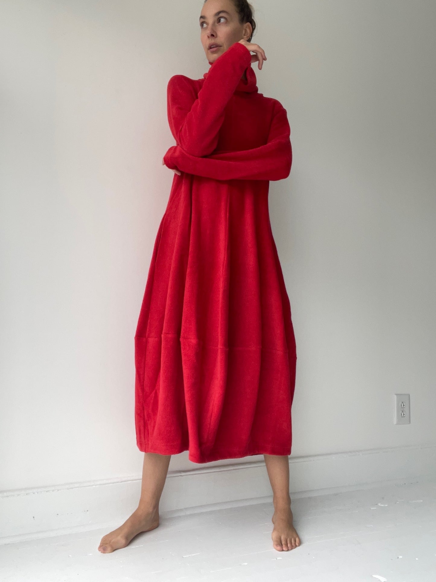 o-shape dress