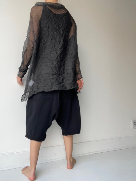 rundholz mainline sheer pullover