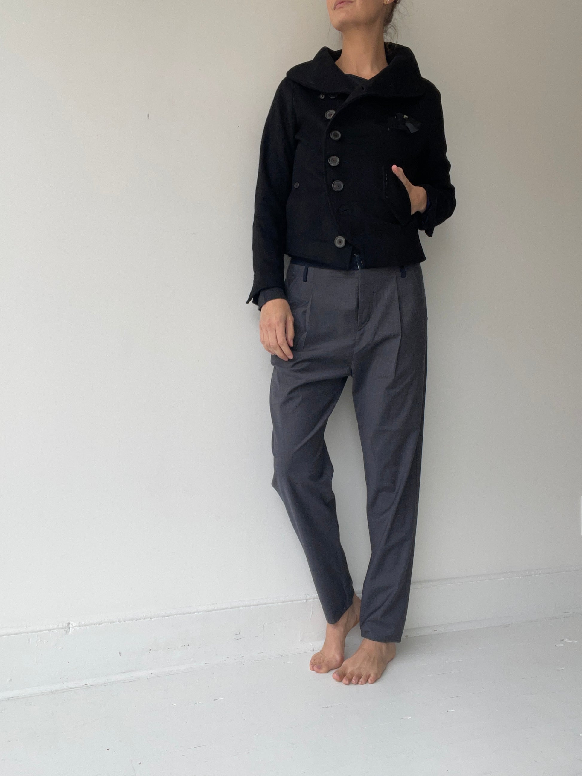 an umit unal pushkin jacket with 100% wool