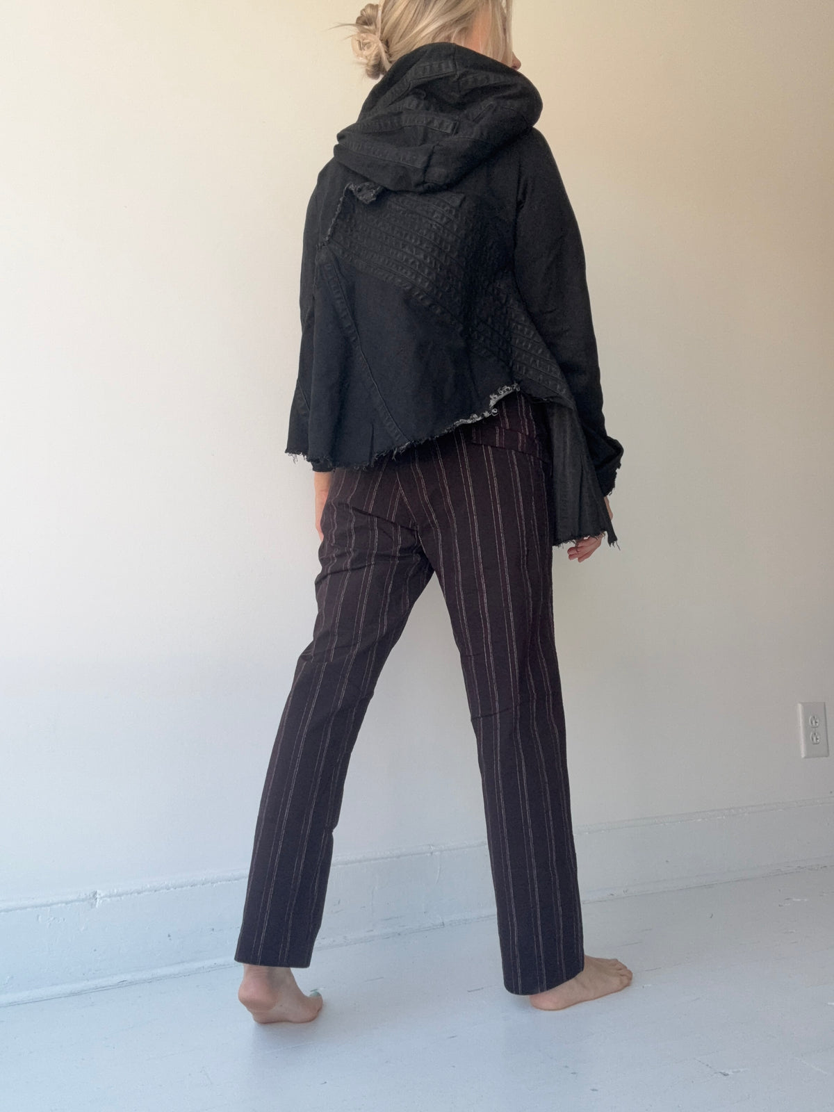 rundholz purple cloud stripe pants