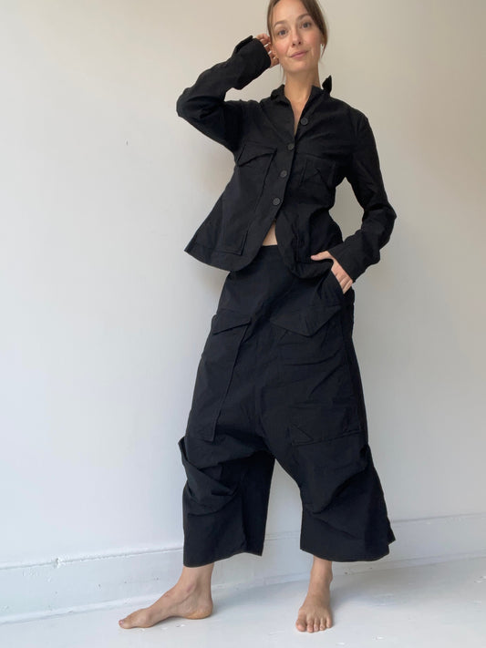 rundholz dip low drop trousers