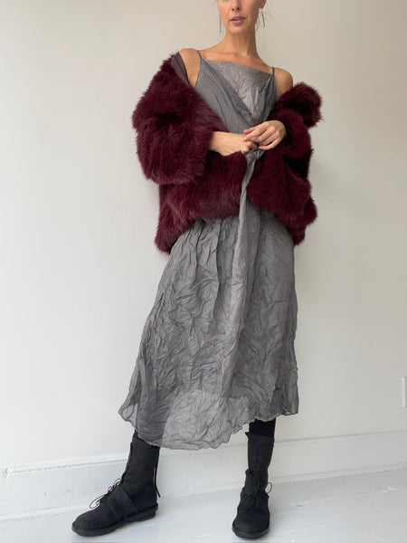 rundholz black label faux fur jacket