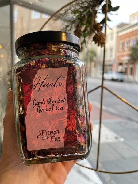 hecate ritual herbal tea