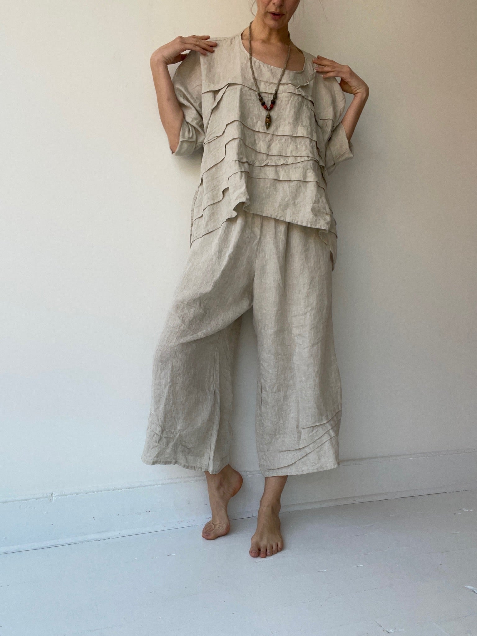 a creased shirt OAT by krista larson 100