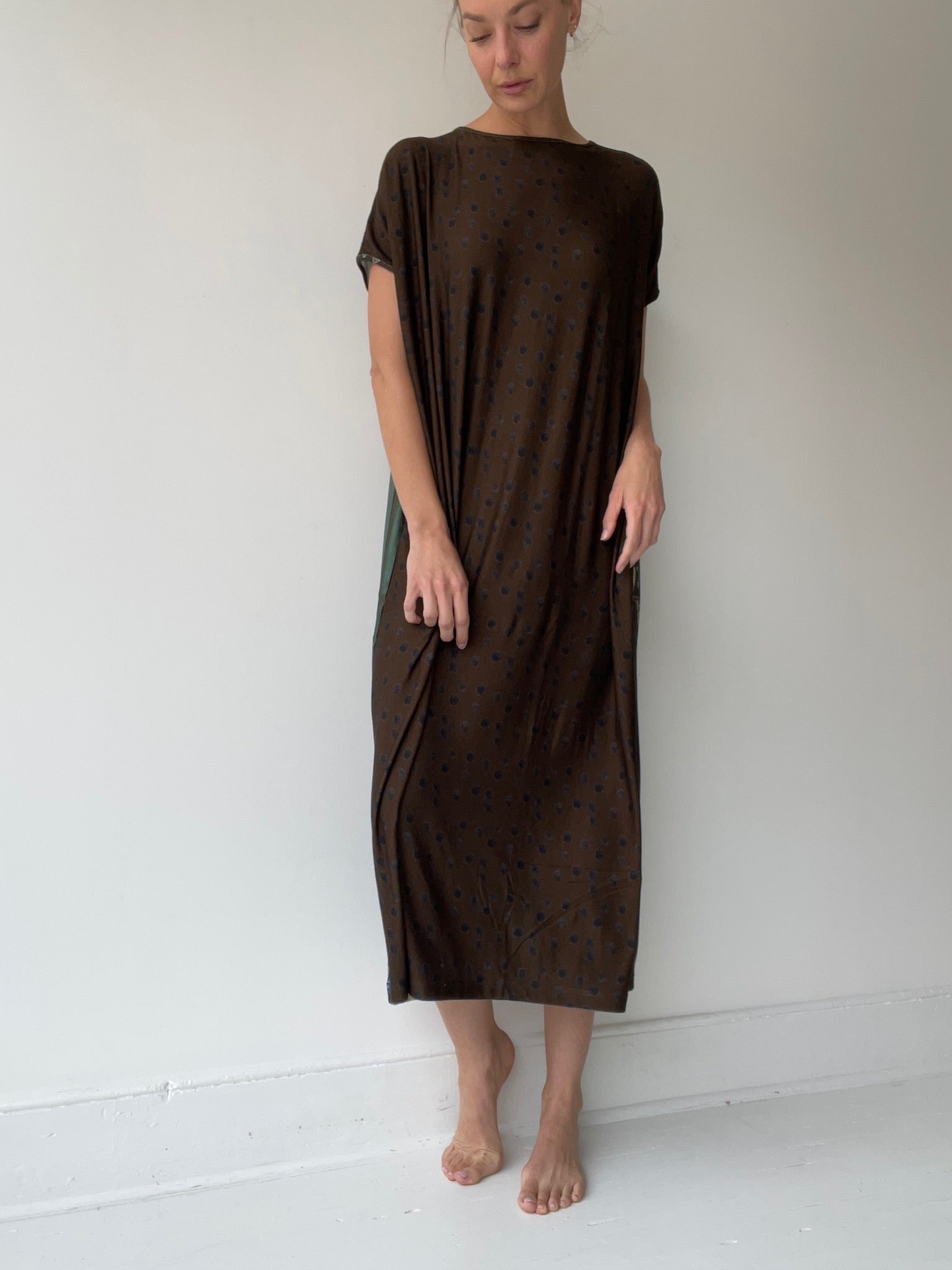 a barbara bologna i ❤️ my print tube dress with one size