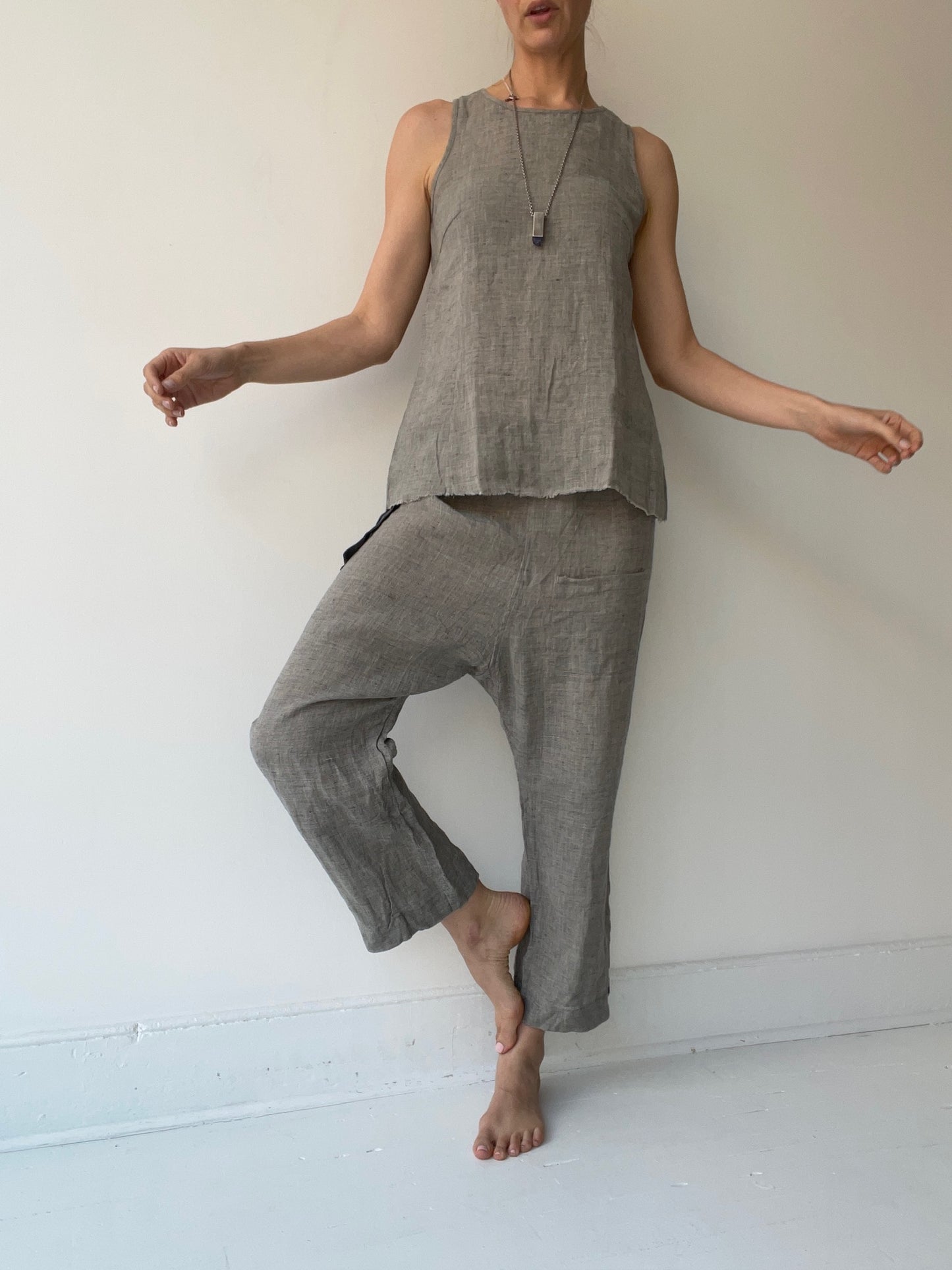 sula grey japan pants