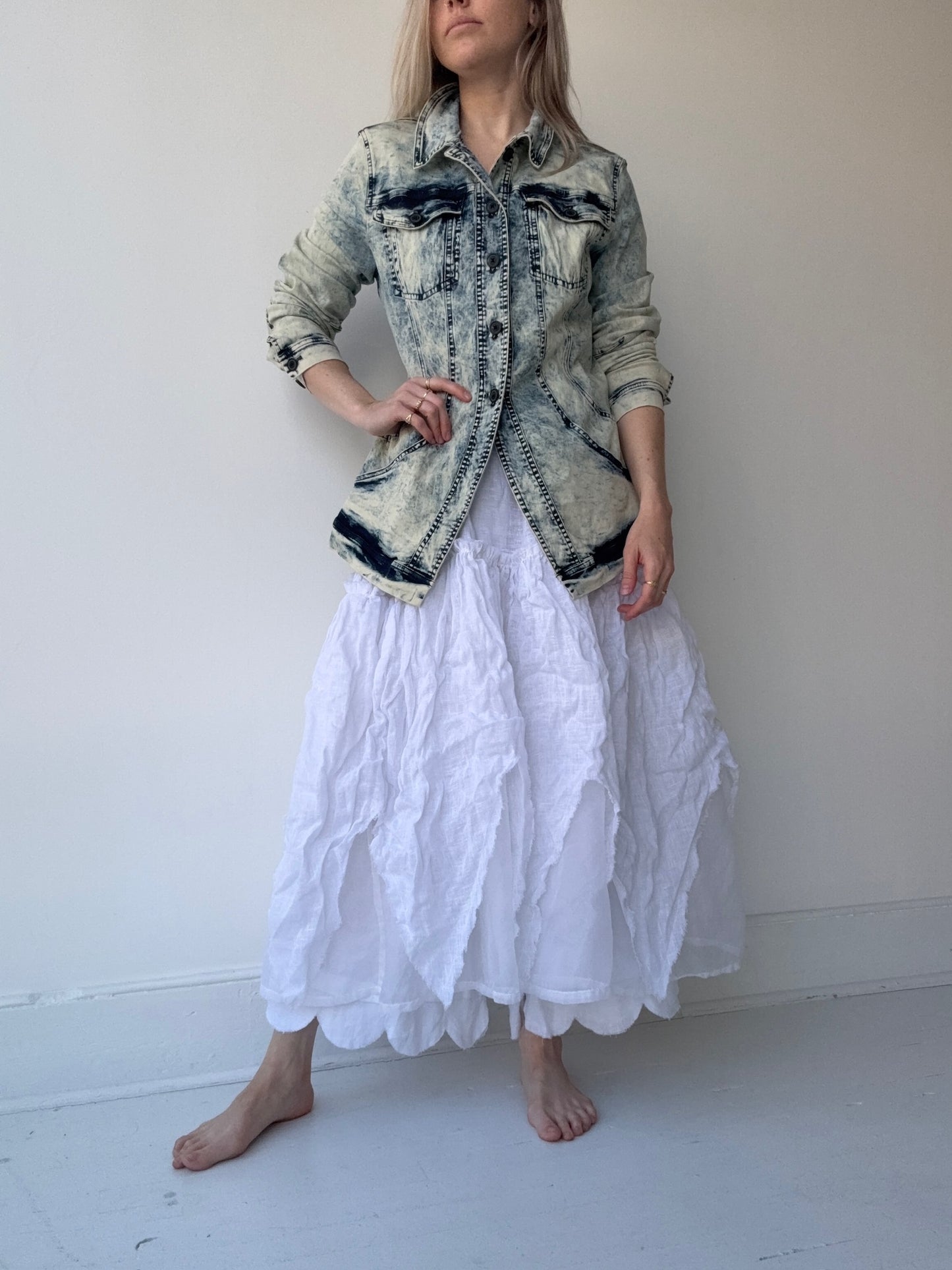 rundholz dip washed denim jacket