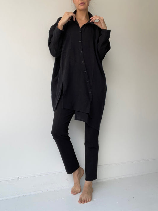pal offner oversized muslin shirt