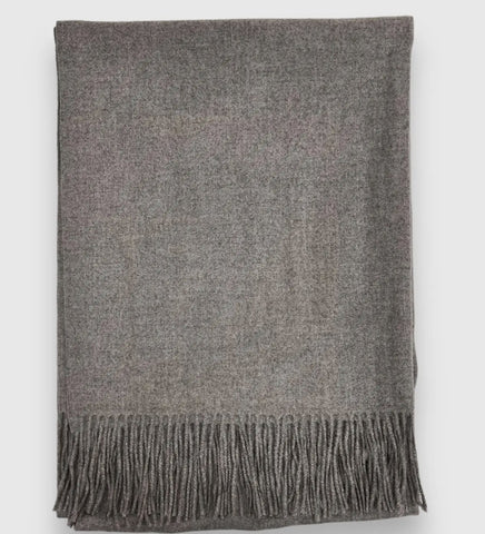 medium gray pashmina scarf