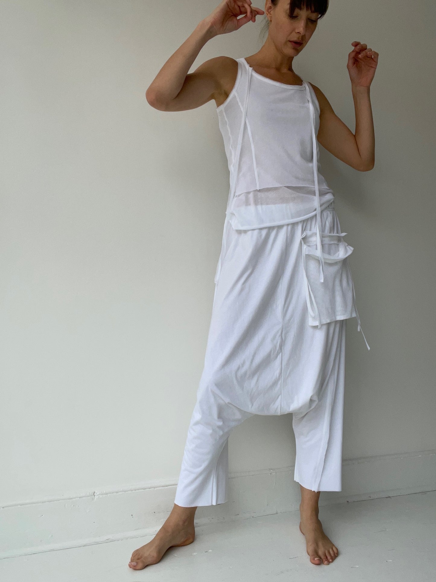 pal offner neck holder top WHITE