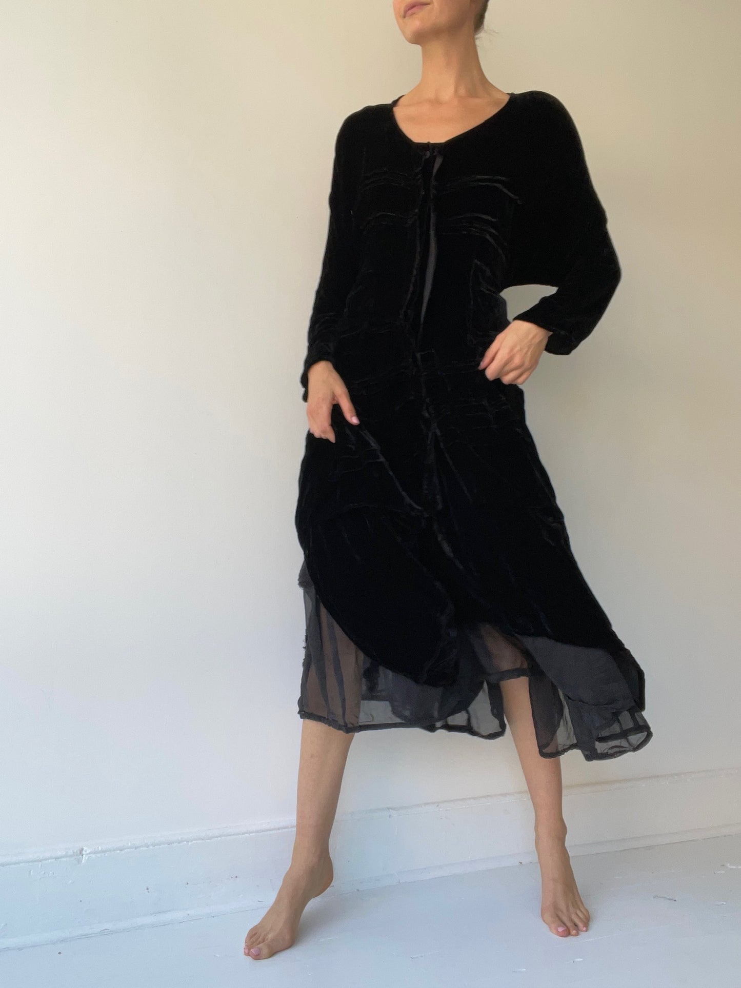 krista larson black stellah dress