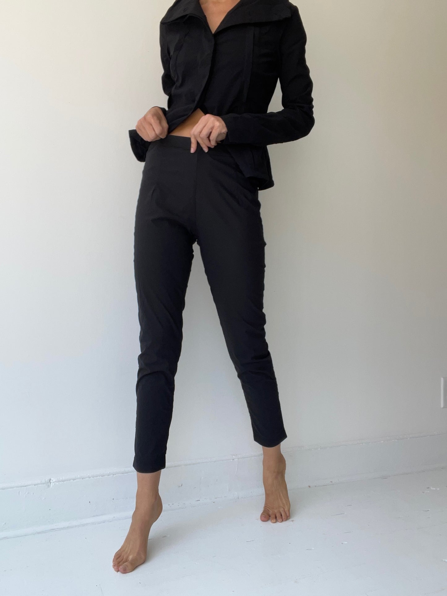 rundholz black label pull on pants BLACK